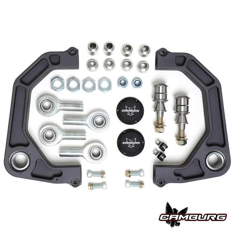Camburg Ford Ranger 2WD/4WD 19-23 KINETIK V2 Performance Billet Uniball Upper Arms - Installation View