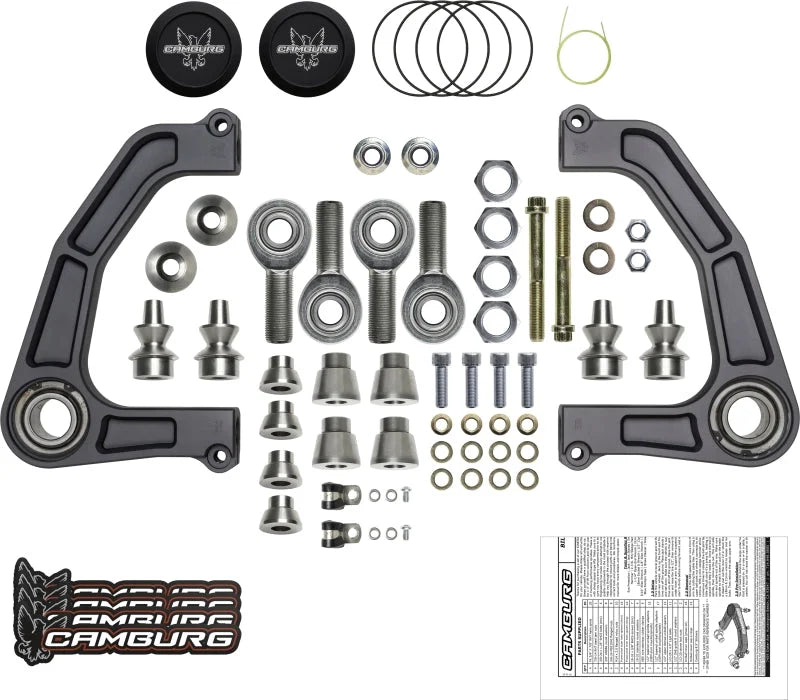 Camburg Ford Ranger 2WD/4WD 19-23 KINETIK V2 Performance Billet Uniball Upper Arms - Additional View 5