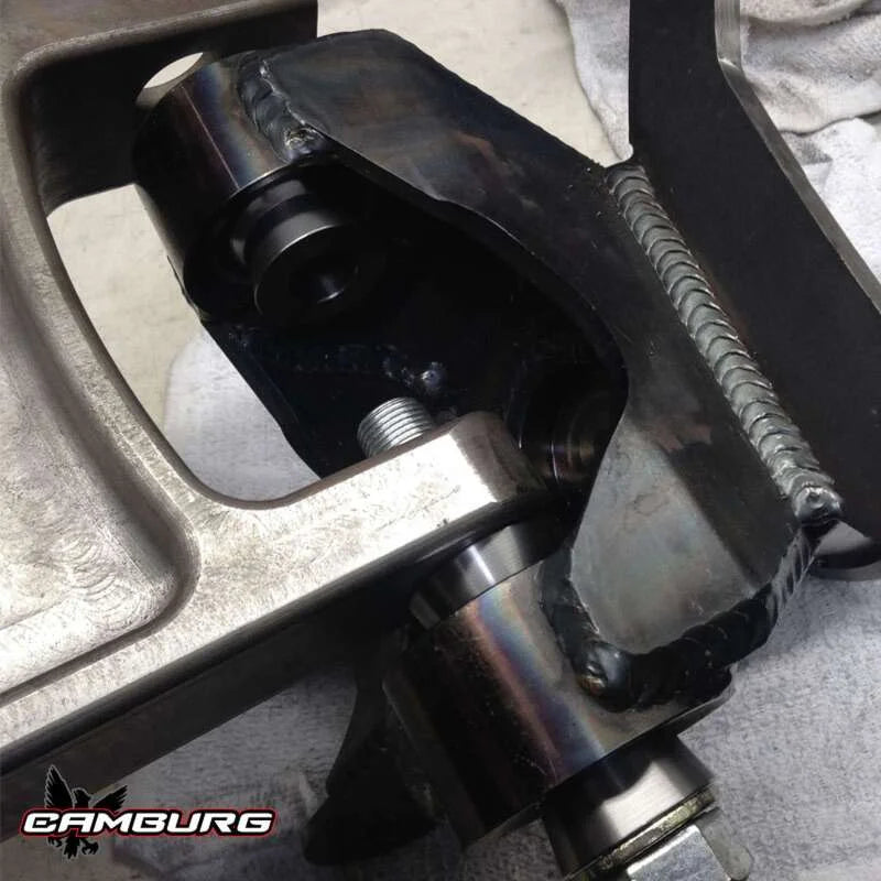 Camburg Ford Ranger 2wd 89-97 I-beam Race Spindle & 2.0 Front Hub Upgrade Kit - Side View