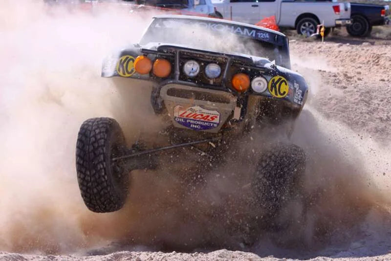 Camburg Ford Ranger 2wd 89-97 I-beam Race Spindle & 2.0 Front Hub Upgrade Kit - Installation View