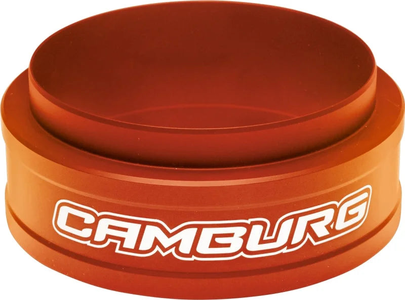 Camburg Ford Raptor 21-23 1.5in Front Spring Preload Spacer Kit (Fox Orange) - Side View