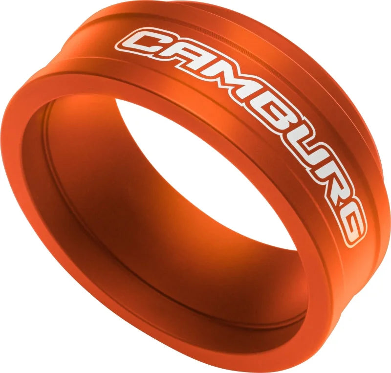 Camburg Ford Raptor 21-23 1.5in Front Spring Preload Spacer Kit (Fox Orange) - Back View