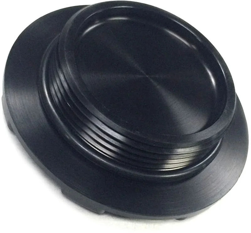 Camburg KINETIK Large Filler Cap Kit (alum/steel) - Installation View