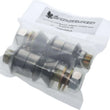 Load image into Gallery viewer, Camburg LCA Spindle Adapter Uniball Bolt &amp; Spacer Kit - Side View