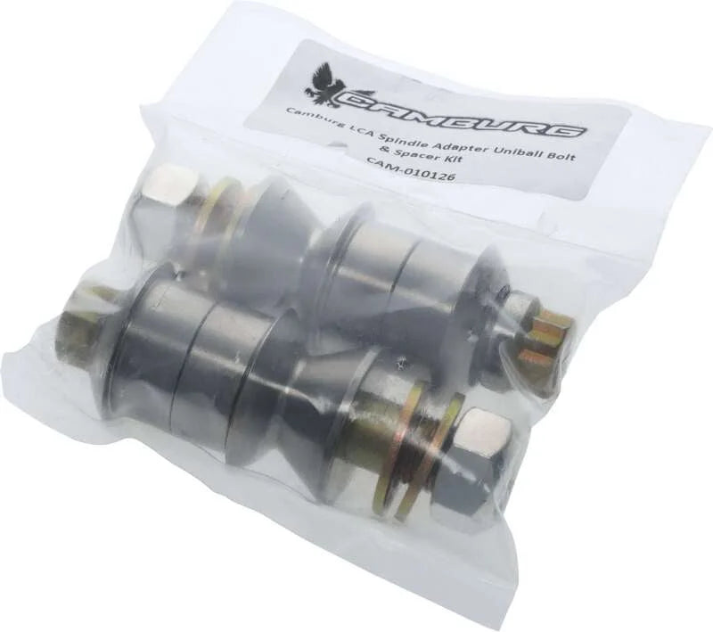 Camburg LCA Spindle Adapter Uniball Bolt & Spacer Kit - Side View