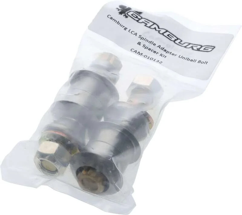 Camburg LCA Spindle Adapter Uniball Bolt & Spacer Kit - Side View