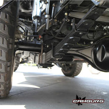 Load image into Gallery viewer, Camburg Leaf Spring Axle Perches (3.5in. OD tube) (pair) - Side View