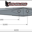 Load image into Gallery viewer, Camburg Race Series 48in. Lower Links (pair) - Back View