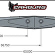 Load image into Gallery viewer, Camburg Race Series 60in. Lower Links (pair) - Side View