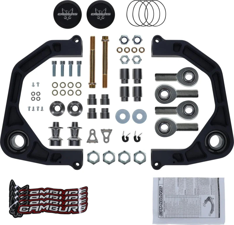 Camburg Toyota 22-23 Landcruiser 300 / 22-23 LX600 KINETIK V2 Perf Billet Uniball Upper Arms - Additional View 5