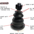 Load image into Gallery viewer, Camburg Toyota 4-Runner 03-23 / FJ 07-14 Performance X-Joint Upper Arms - Back View