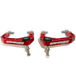 Load image into Gallery viewer, Camburg Toyota Tacoma 05-23 / 4-Runner 03-23 / FJ 07-14 KINETIK V2 Billet Uniball Upper Arms (Red) - Side View