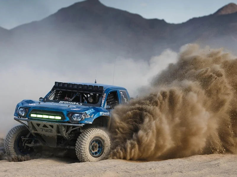 Camburg Toyota Tacoma 05-23 L/T Spring-Under Mounts Shackles & Hardware Kit - Installation View