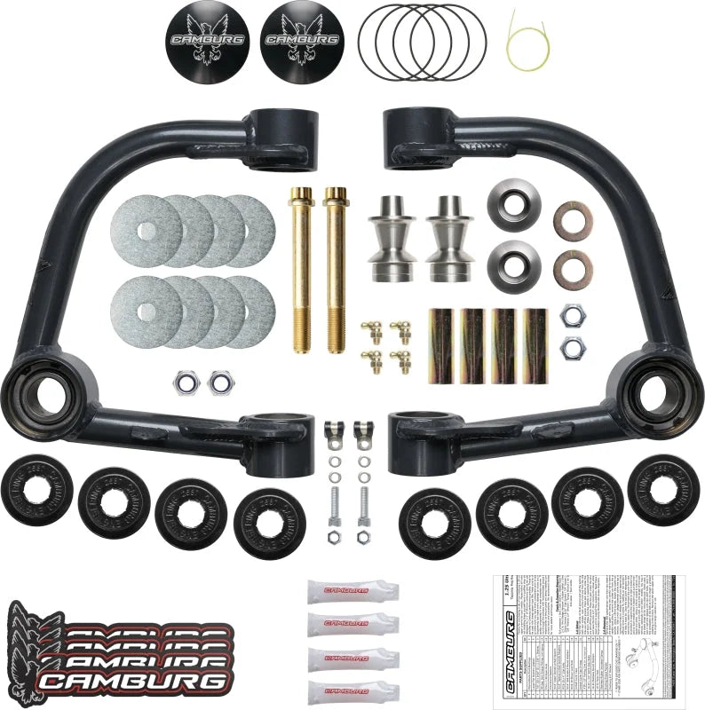 Camburg Toyota Tacoma Pre/4WD 05-23 / 4-Runner 03-23 / FJ 07-14 1.25in Uniball Upper Arms w/ covers - Installation View