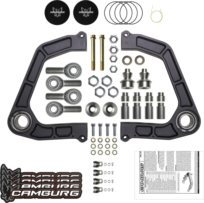 Camburg Toyota Tundra 2WD/4WD 07-21 KINETIK V2 Performance Billet Uniball Upper Arms - Additional View 8