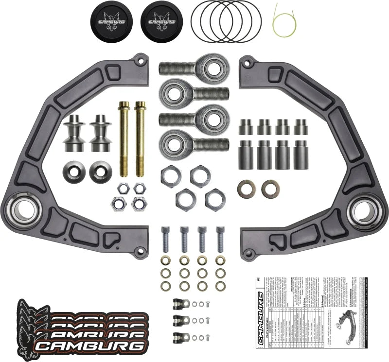 Camburg Toyota Tundra 2WD/4WD 22-23 KINETIK V2 Performance Billet Uniball Upper Arms - Additional View 5