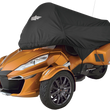 Load image into Gallery viewer, Can-Am Half Cover - Black - Side View