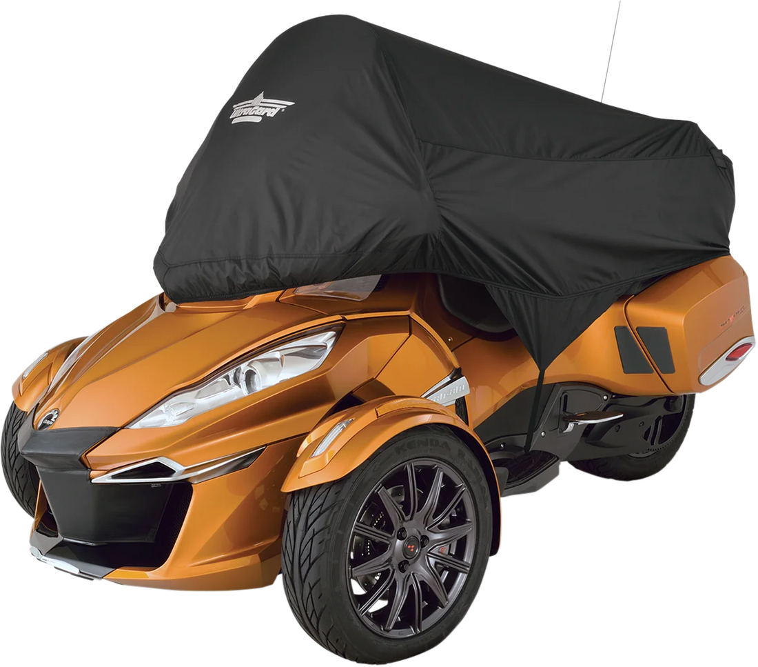 Can-Am Half Cover - Black - Side View