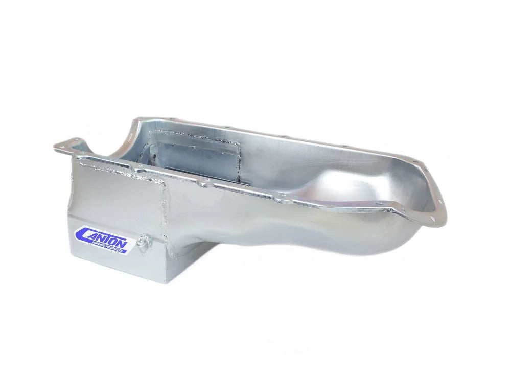 Canton 15-452 Oil Pan Early GTO Road Race Pan fits Pontiac 301-455 - Main Product View