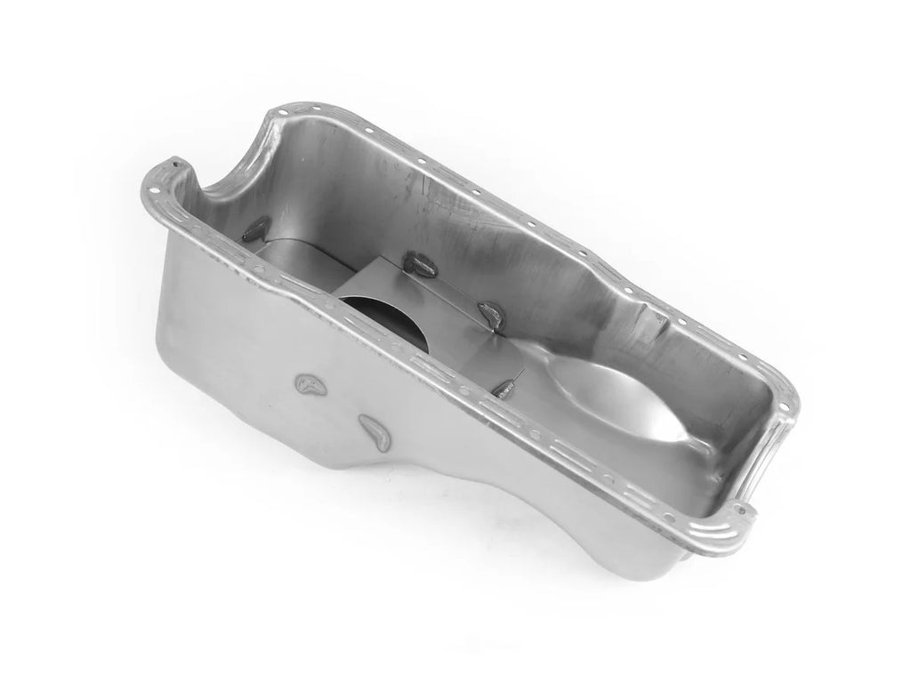 Canton 15-600 Oil Pan Stock Replacement Front Sump Pan fits 1965-1993 Ford / Lincoln / Mercury 289-302 - Main Product View