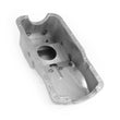 Load image into Gallery viewer, Canton 15-650 Oil Pan Stock Replacement Front Sump Pan Unplated fits Ford 351W - Back View