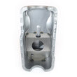Load image into Gallery viewer, Canton 15-650 Oil Pan Stock Replacement Front Sump Pan Unplated fits Ford 351W - Installation View