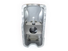 Load image into Gallery viewer, Canton 15-650 Oil Pan Stock Replacement Front Sump Pan Unplated fits Ford 351W - Installation View