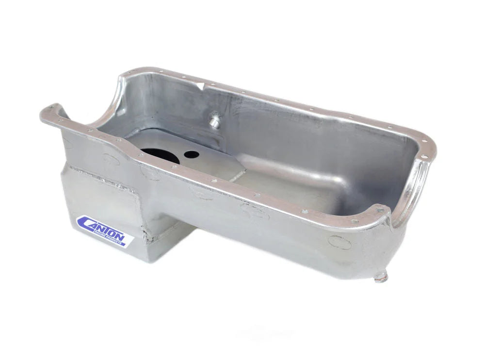 Canton 15-670 Oil Pan Fox Body Deep Rear Sump Pan fits Ford Mustang 351W - Main Product View
