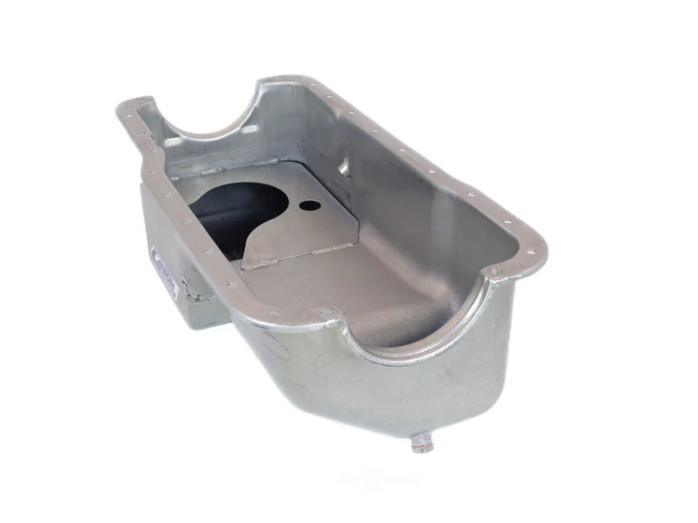 Canton 15-670 Oil Pan Fox Body Deep Rear Sump Pan fits Ford Mustang 351W - Back View