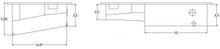 Load image into Gallery viewer, Canton 15-966 Oil Pan Baffled Road Race Oil Pan 15-966 fits Honda F Series S2000 - Side View