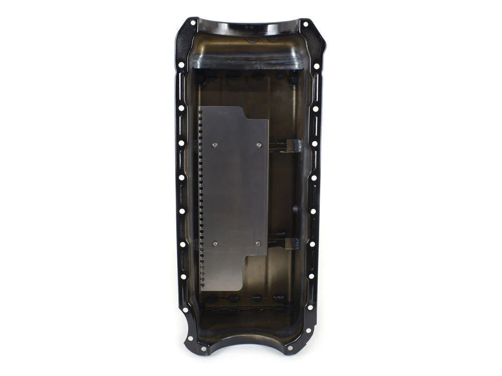 Canton 18-310 Oil Pan Marine Reverse Mount Oil Pan 18-310 fits Chevy Big Block Mark 4 - Installation View