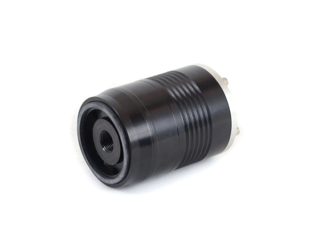 Canton 25-545 Billet Aluminum Spin-On 4-1/4" Oil Filter 18mm Standard O-Ring 25-545 - Side View