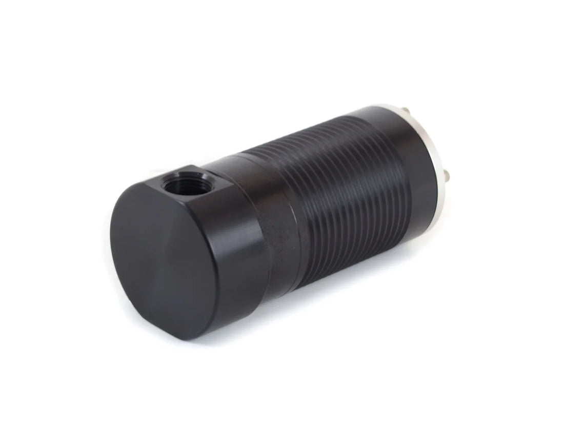Canton 25-640 Remote Aluminum Oil Filter 6-1/4" Canister With 1-1/16"-12 O-Ring Ports 25-640 - Back View