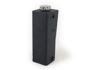 Canton 80-291BLK Aluminum Coolant Tank 1997-2006 Jeep Wrangler TJ Black Powdercoat 80-291BLK - Main Product View