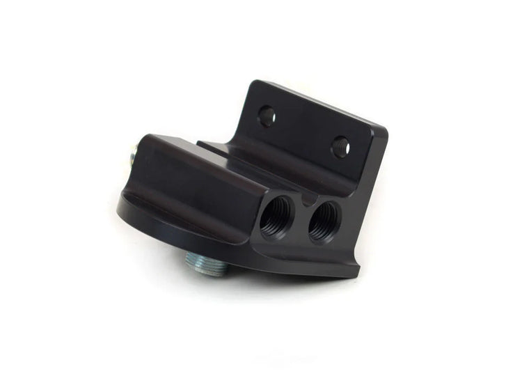 Canton Billet Alum Remote Oil Filter Mount For 22MM x 1.5 Thread Filters 22-623 - Main Product View