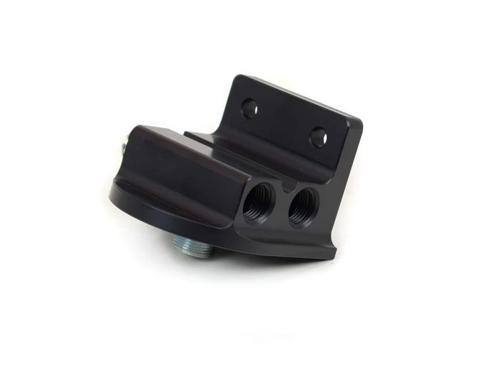Canton Billet Alum Remote Oil Filter Mount For 22MM x 1.5 Thread Filters 22-623 - Main Product View