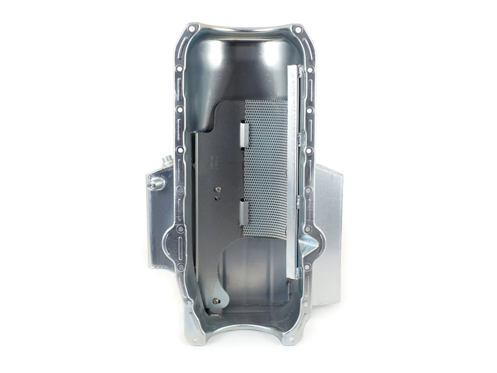 Canton Canton 11-102T Oil Pan Small Block Chevy Shallow Circle Track 12" Long Sump 11-102T - Main Product View
