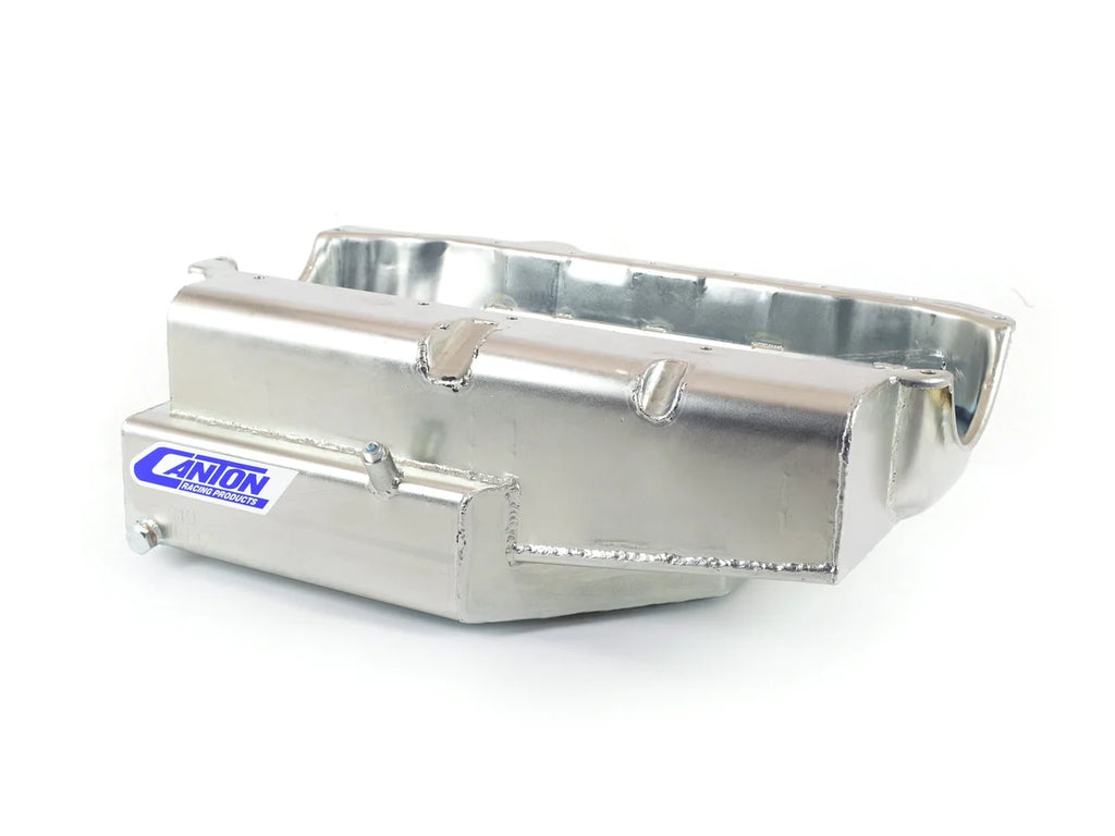 Canton Canton 11-187 Oil Pan SBC Open Chassis Pro Style Pan W/ Left Or Rear Starters 11-187 - Main Product View