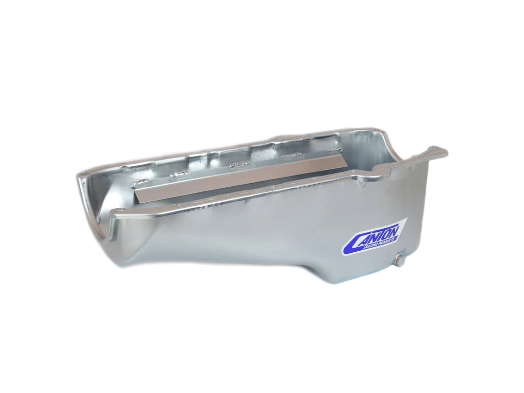 Canton Canton 11-200 Oil Pan Small Block Chevy Stock Appearing Circle Track Pan 11-200 - Back View