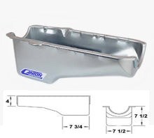 Load image into Gallery viewer, Canton Canton 11-200 Oil Pan Small Block Chevy Stock Appearing Circle Track Pan 11-200 - Additional View 5