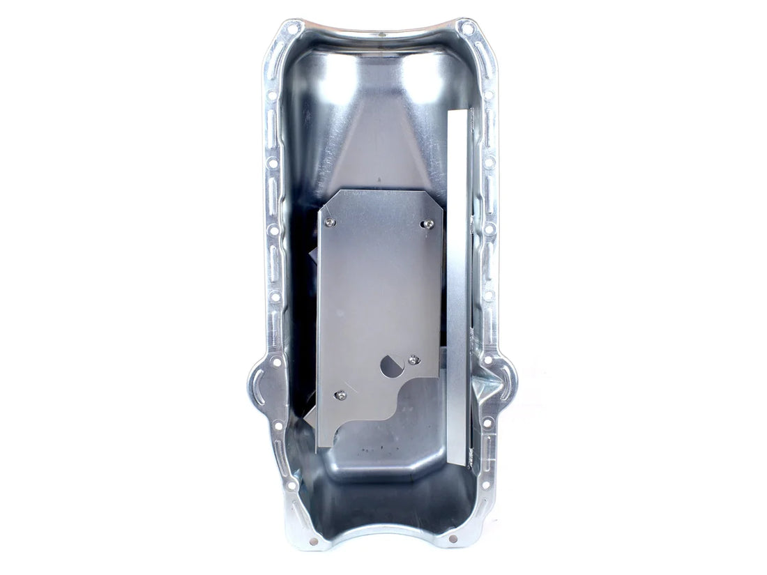Canton Canton 11-200M Oil Pan Small Block Chevy Stock Appearing Circle Track 11-200M - Side View