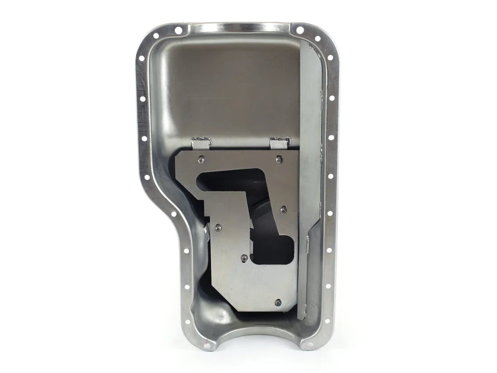 Canton Canton 11-900 Oil Pan Ford 2300CC Stock Appearing Rear Sump Circle Track Pan 11-900 - Side View
