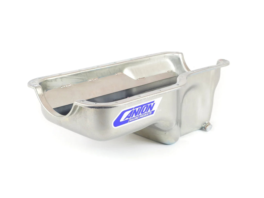 Canton Canton 11-900 Oil Pan Ford 2300CC Stock Appearing Rear Sump Circle Track Pan 11-900 - Back View