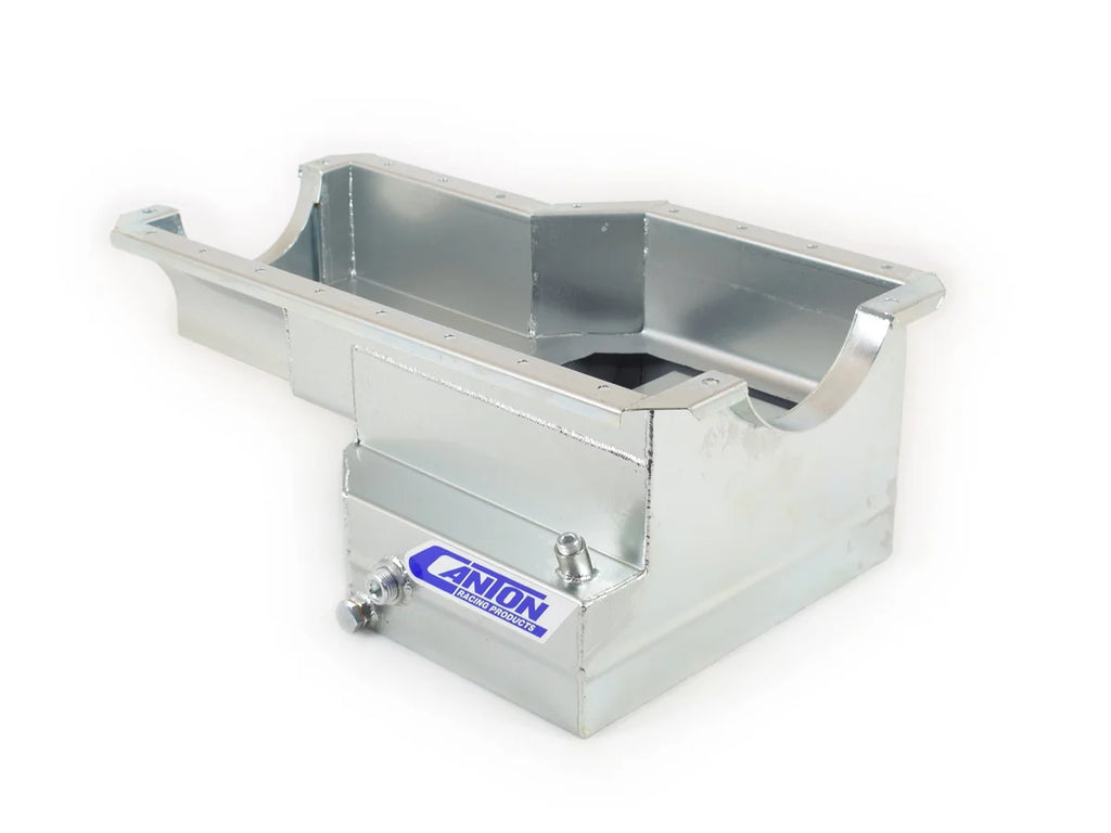 Canton Canton 11-920 Oil Pan Ford 2300CC Front Sump Circle Track Pan 11-920 - Back View