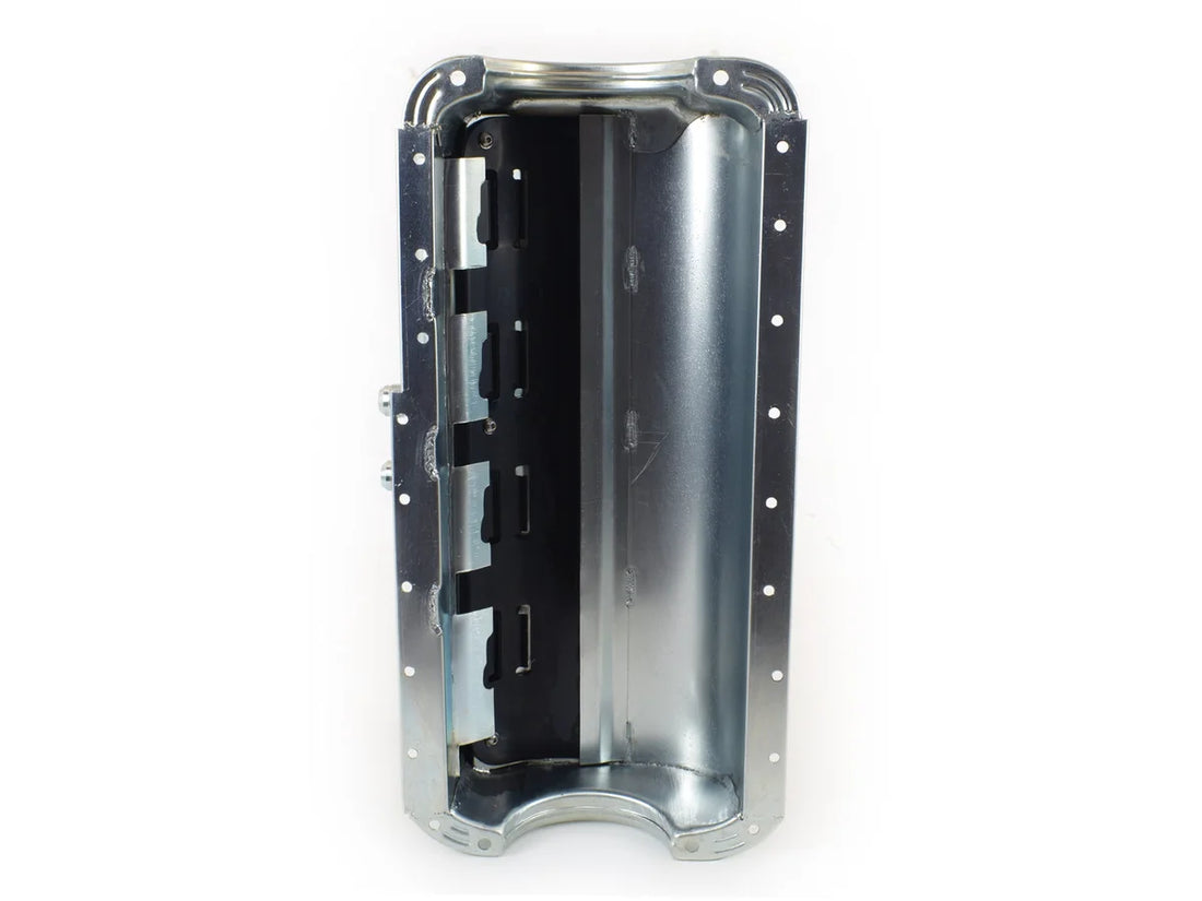 Canton Canton 12-464 Oil Pan For Ford 351W Shallow Dry Sump Power Series Pan 12-464 - Side View