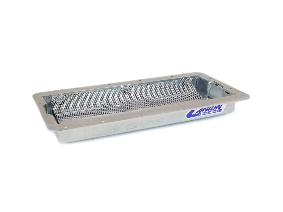 Canton Canton 12-734 Oil Pan For Ford 5.0 Coyote Dry Sump Pan 12-734 - Back View