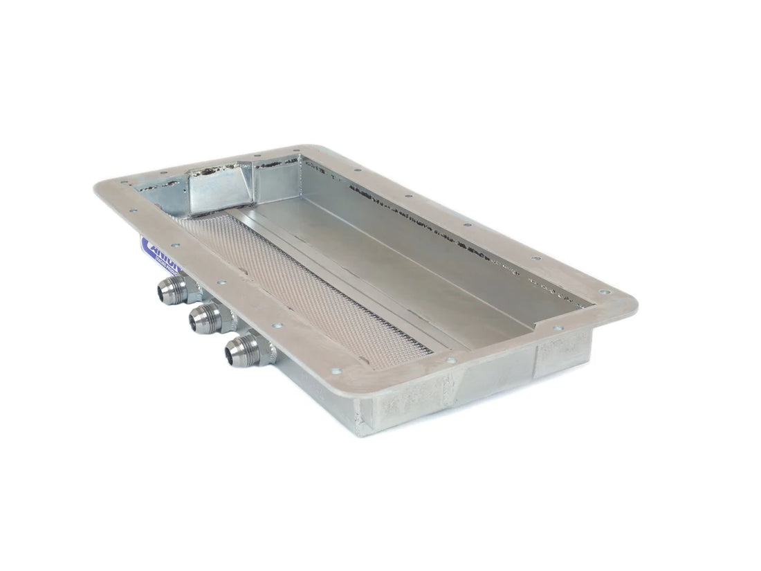 Canton Canton 12-734 Oil Pan For Ford 5.0 Coyote Dry Sump Pan 12-734 - Installation View