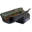 Load image into Gallery viewer, Canton Canton 13-080TBLK Oil Pan Small Block Chevy 1986 and Newer Drag Race Pan 13-080TBLK - Back View