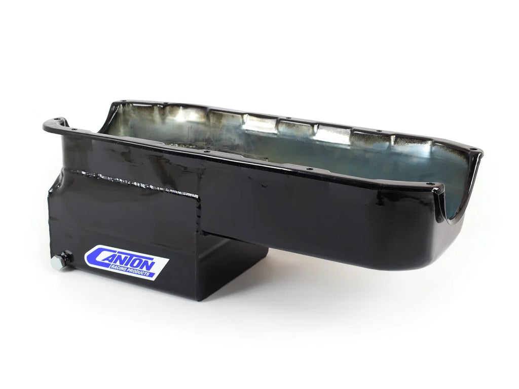 Canton Canton 13-082BLK Oil Pan Small Block Chevy Pre-1985 Drag Race Pan For Stroker 13-082BLK - Main Product View