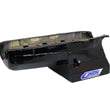 Load image into Gallery viewer, Canton Canton 13-104BLK Oil Pan Small Block Chevy Pre-1985 Drag Race Power Series Pan 13-104BLK - Side View